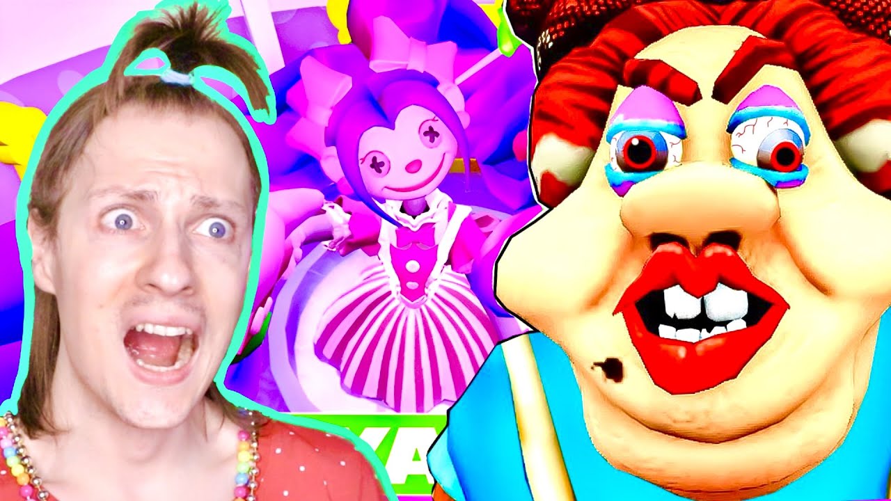 Ne JOUEZ JAMAIS avec cette POUPÉE PSYCHOPATHE (ni avec la dame de cantine) - Roblox