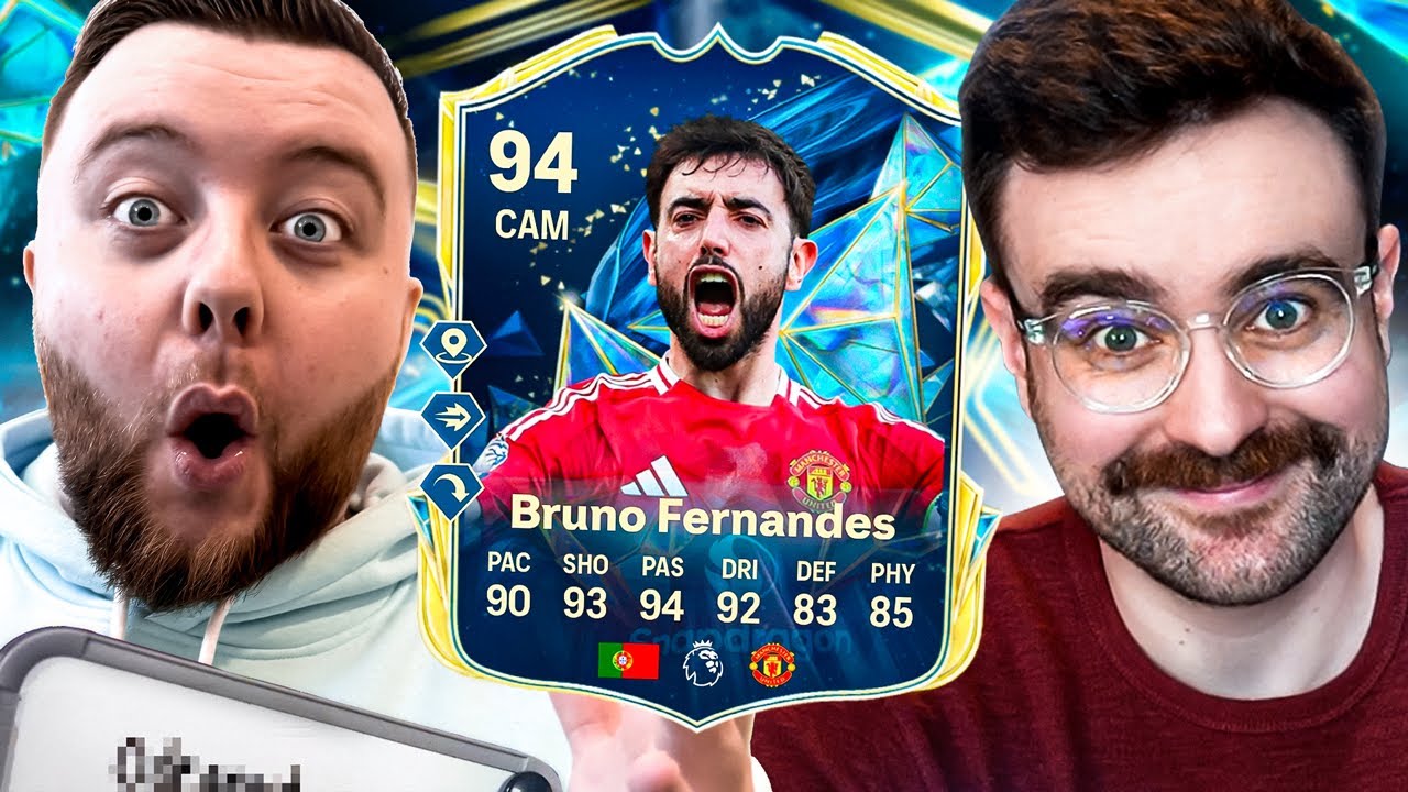 FC25 Squad Builder Showdown! TOTS BRUNO FERNANDES!!!