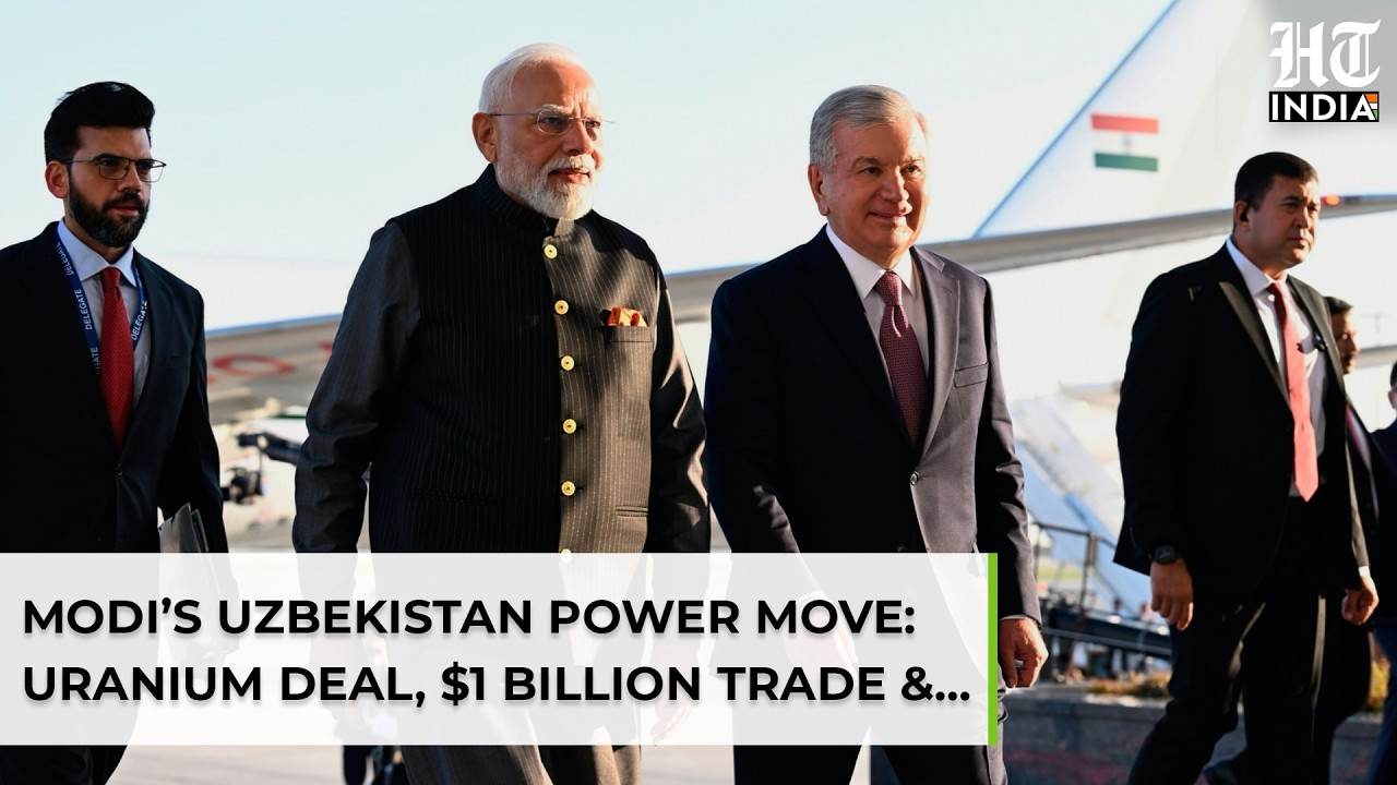 PM Modi&rsquo;s Uzbekistan Mission: $1 Billion Trade, Uranium & a New Strategic Axis? All You Need To Know