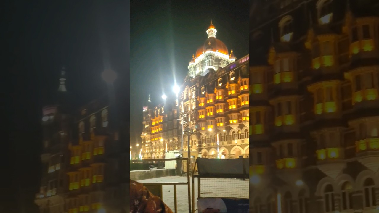 Gateway Of India & Taj Hotel #amchimumbai #mumbai #nightview #gatewayofindia #bombay #goodvibes