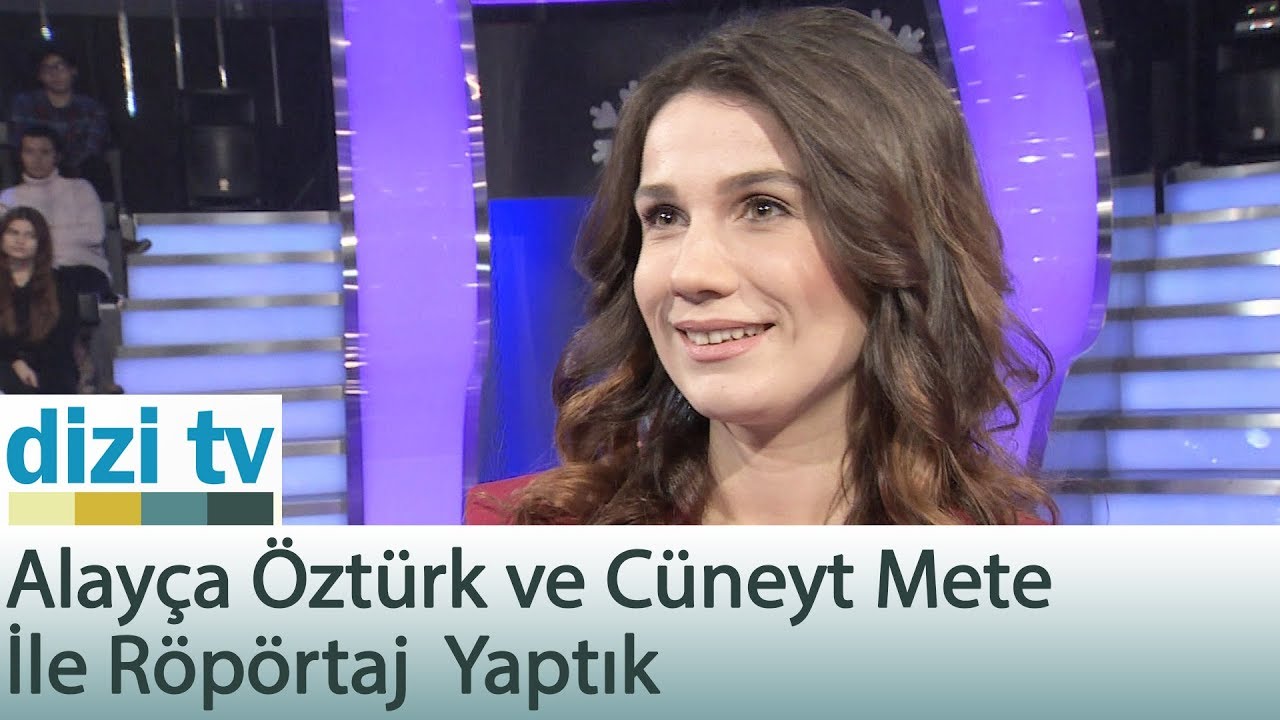 C&uuml;neyt Mete ve Alay&ccedil;a &Ouml;zt&uuml;rk ile r&ouml;portaj yaptık  - Dizi Tv 576. B&ouml;l&uuml;m