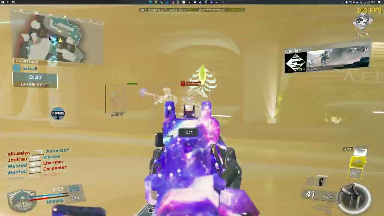 Free cheat Infinite Warfare (Simple ESP)