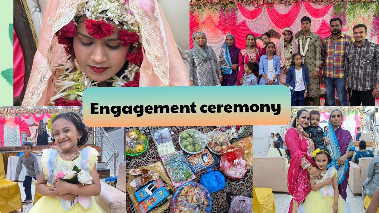 Indian Muslim ENGAGEMENT CEREMONY||Hamare yaha kaise hoti hai mangni|Miliye aaj mere SASURAL WALO se