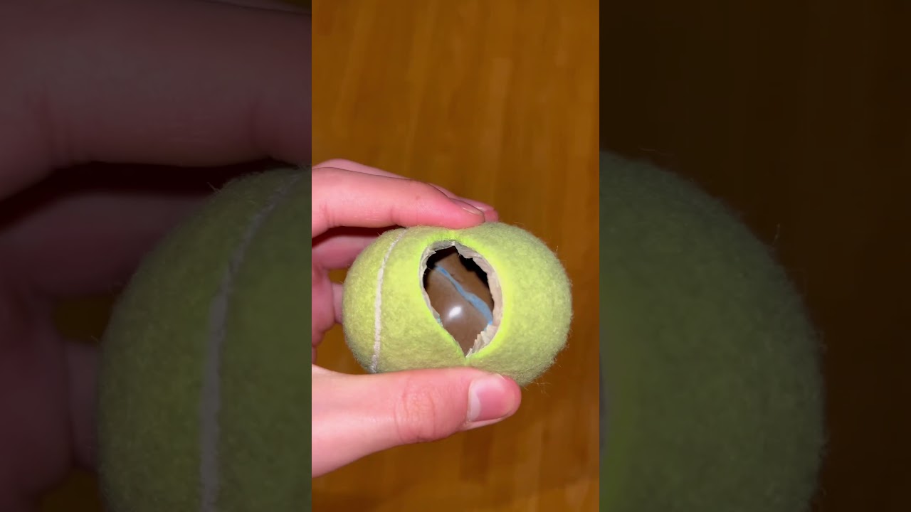What’s inside of a tennis ball? 