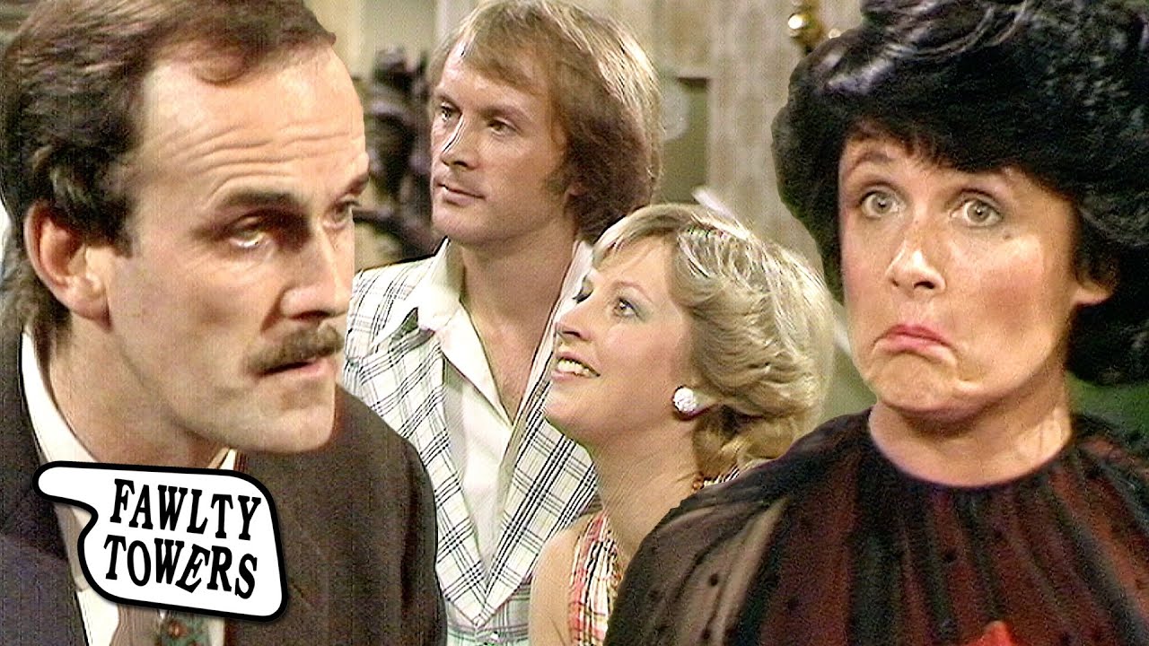 Basil's social battery runs out... | Fawlty Towers | BBC Comedy Greats