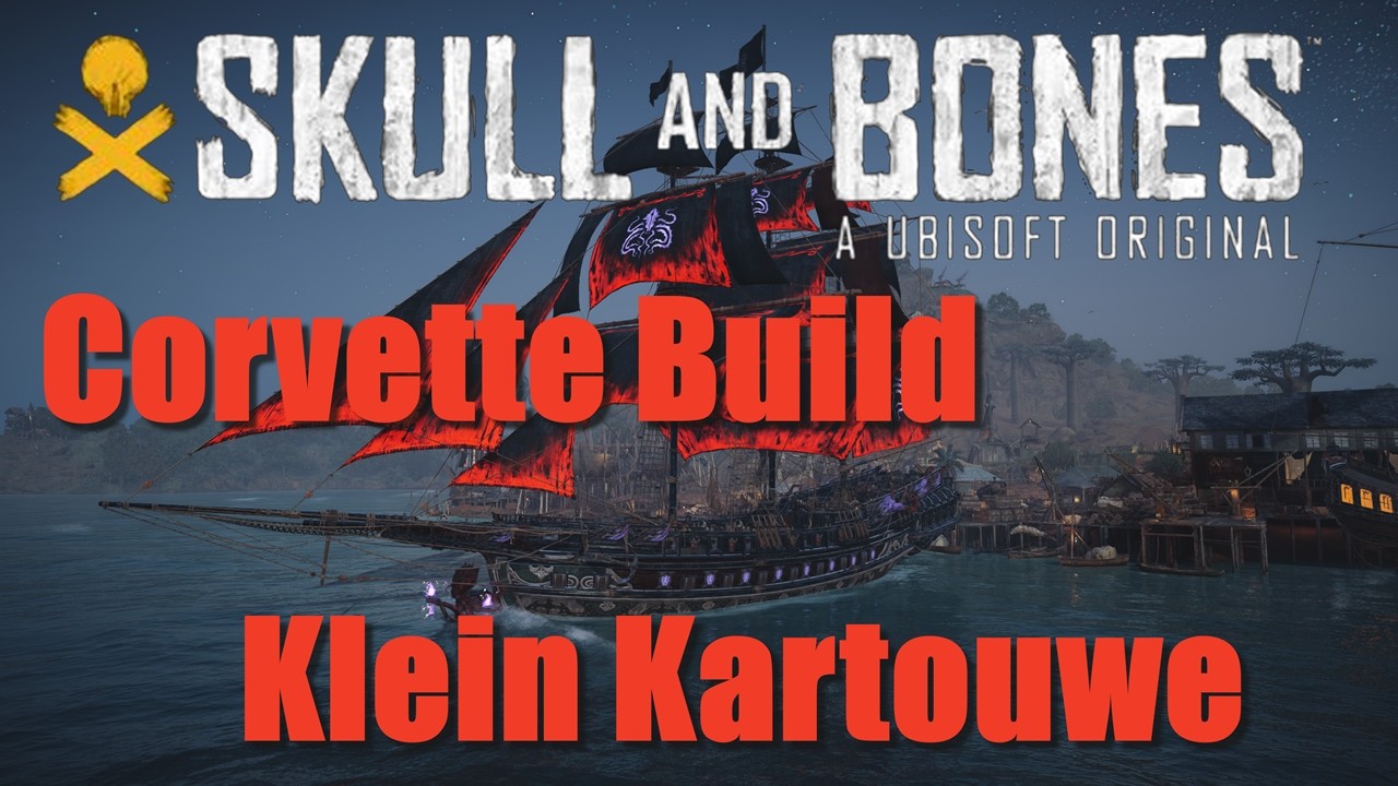 Skull and Bones Corvette Demmi Cannon Build. #skullandbones #ubisoft #pcgaming #xbox #ps5