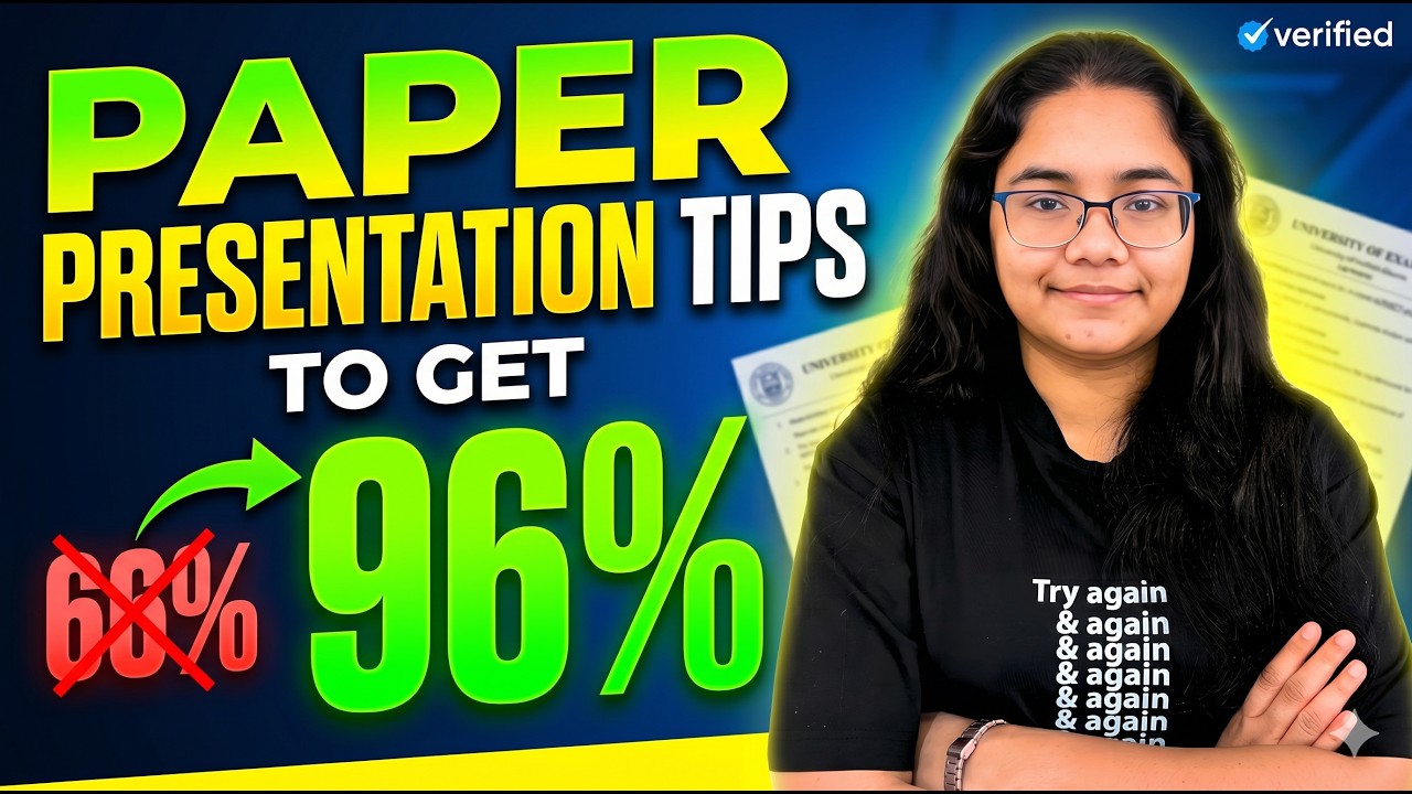 7 Paper Presenatation Tips Toppers Follow to Score 95% | Mistakes to Avoid in Exam