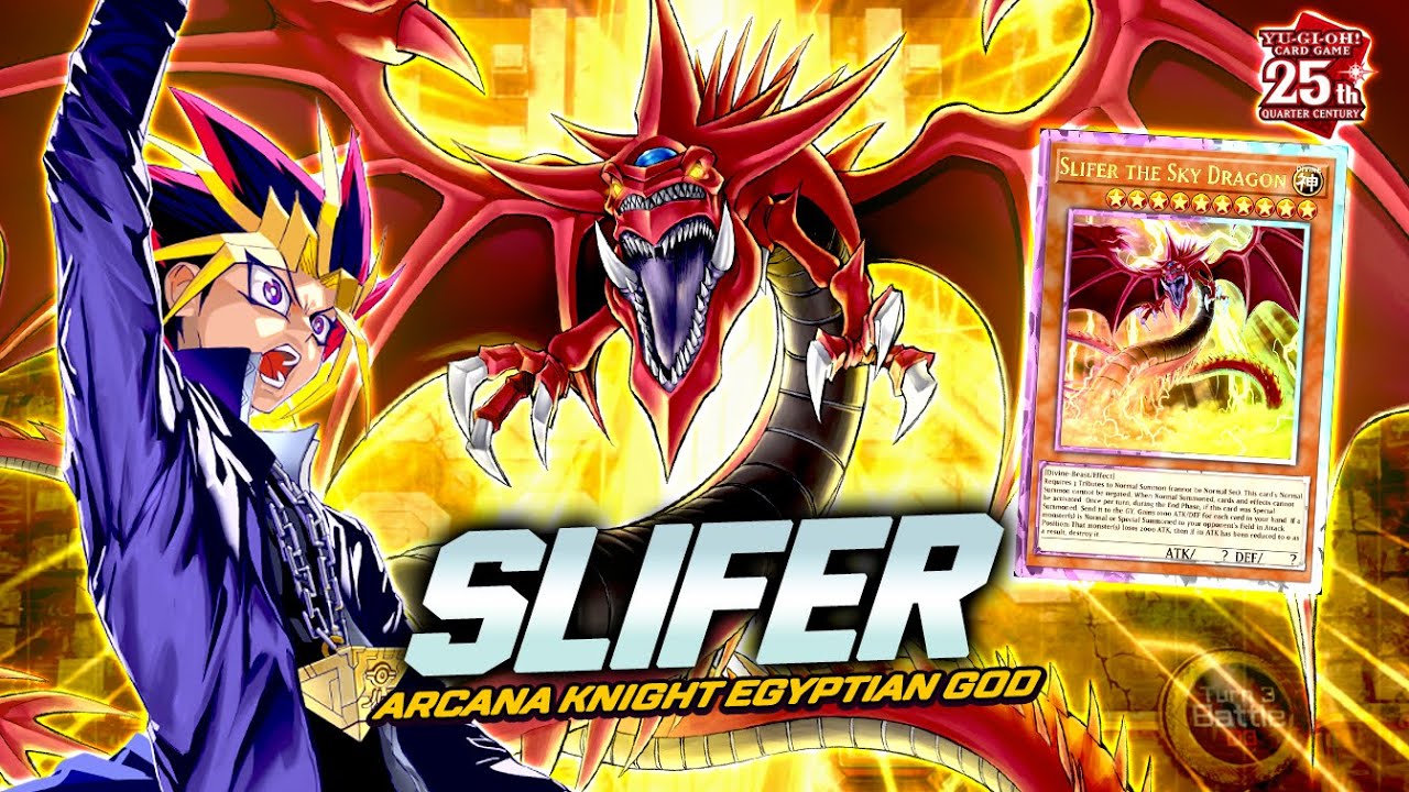 25th Anniversary YGO - YAMI YUGI DECK! SLIFER THE SKY DRAGON ft Arcana Knight [Master Duel]