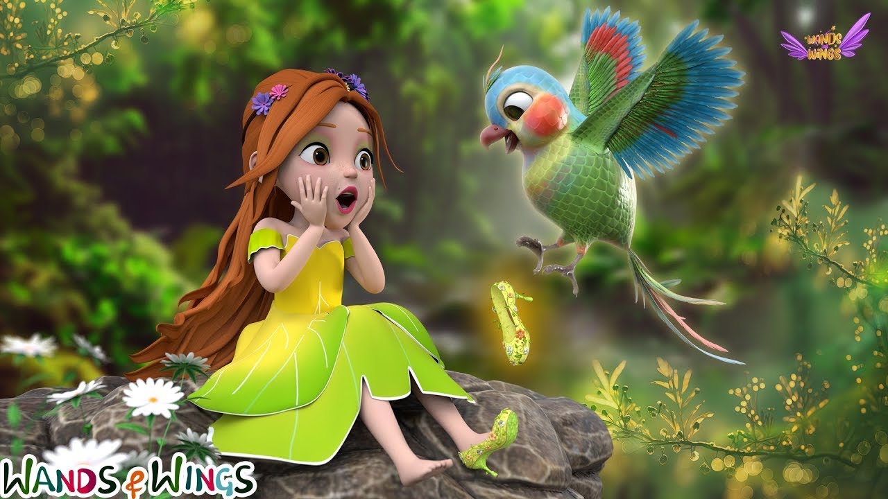 Where is Blossom's shoe? | Princess Lost her Shoe | Kids Rhymes | Wands & Wings