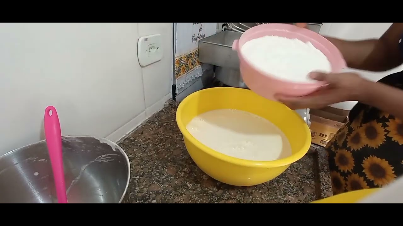Massa branca na forma 36×26 bolo de 5kg passo a passo.🌻