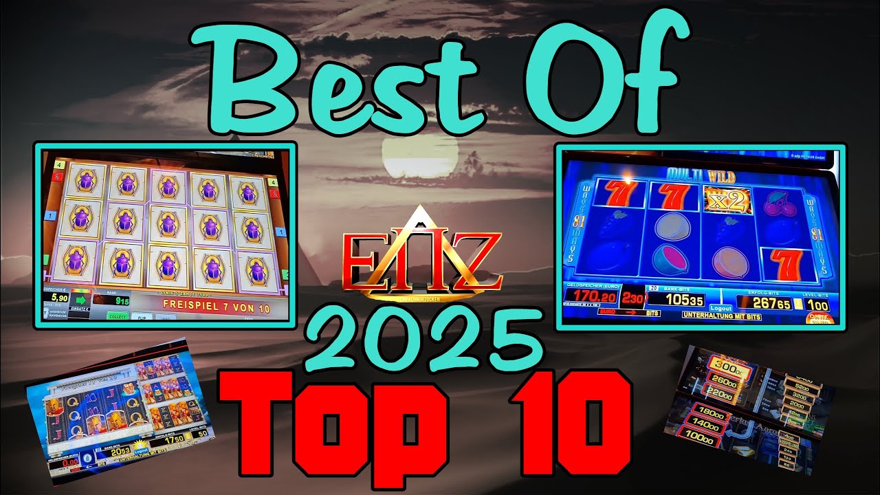 Best Of 2025🔥Top 10 höchsten Gewinne & Freispiele💯 Echte Spielothek🎰​ | ENZ Merkur & Novoline
