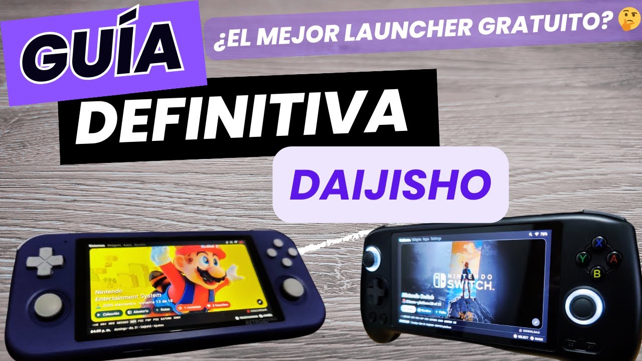 🕹️ Tutorial DEFINITIVO de DAIJISHO ✅ Convierte tu dispositivo ANDROID en una SUPER CONSOLA [ESPAÑOL]