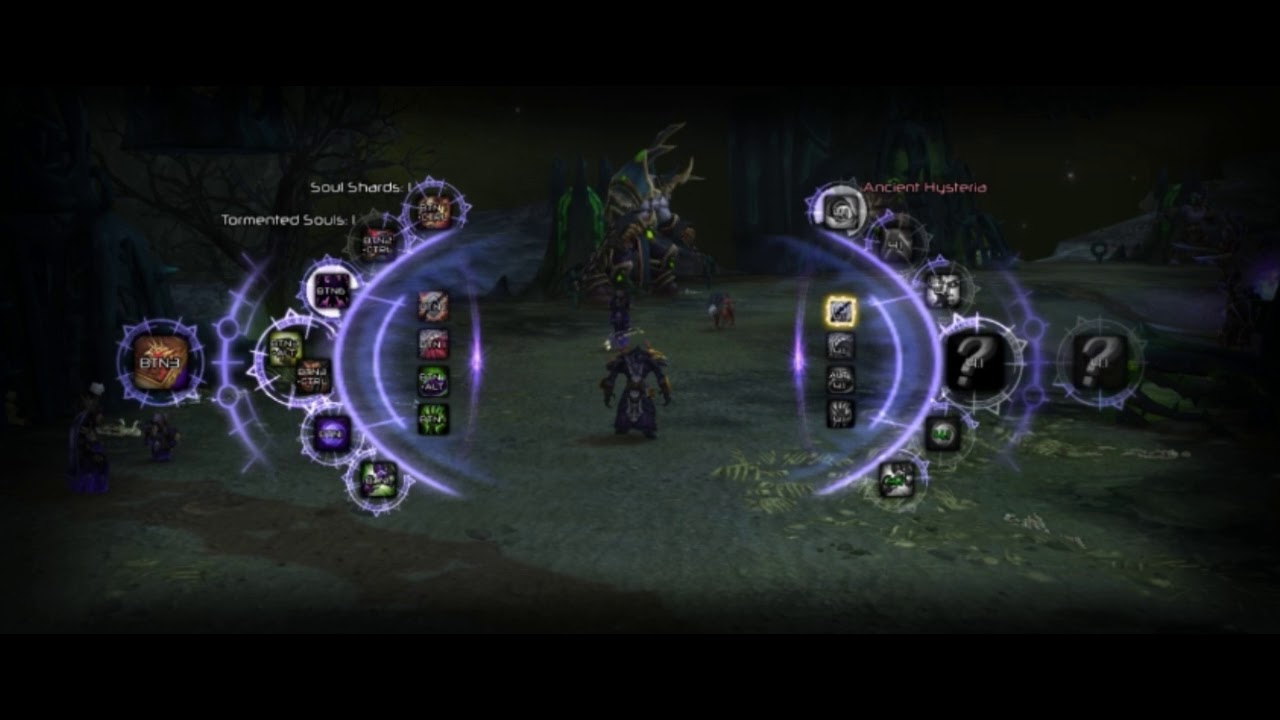 Affliction Warlock Macro HUD System