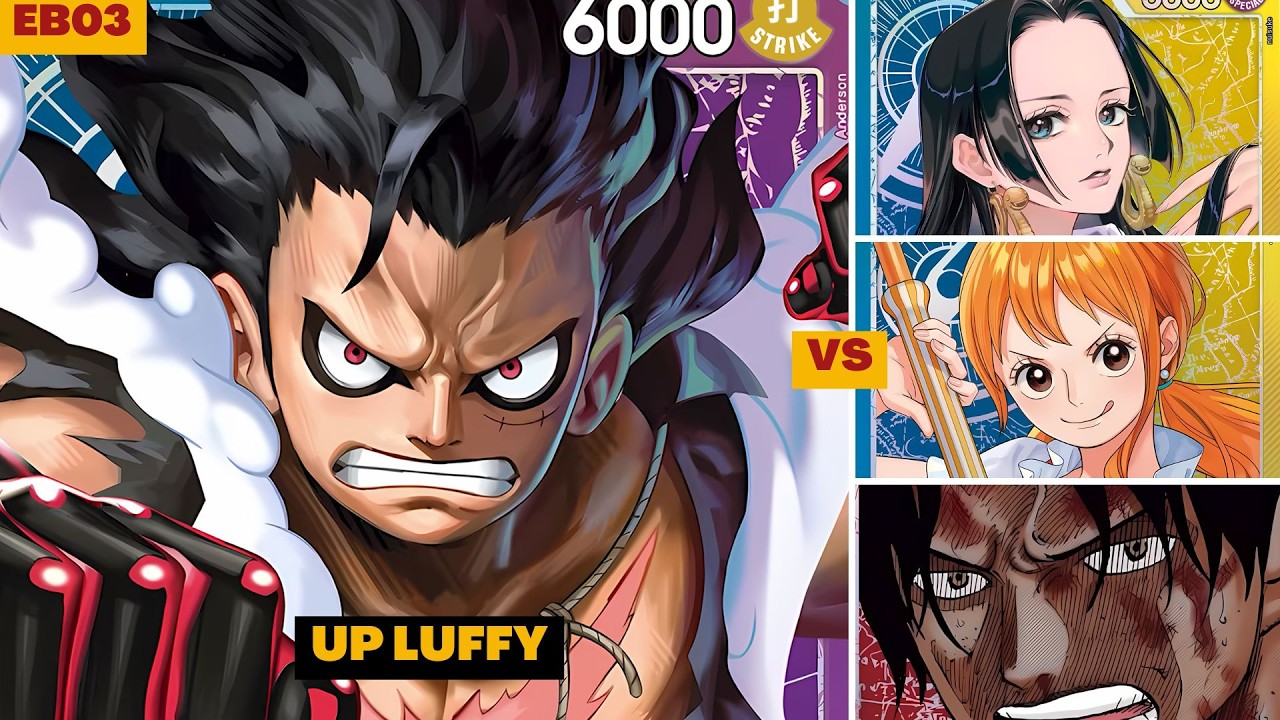 [EB03] UP luffy Decklist & Ranked gameplay! Roger Chegou!