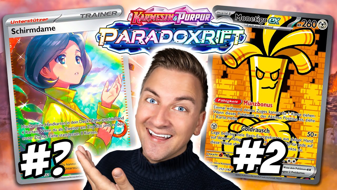 Die TOP 10 wertvollsten PARADOX RIFT Karten | Pokémon TCG Preisanalyse