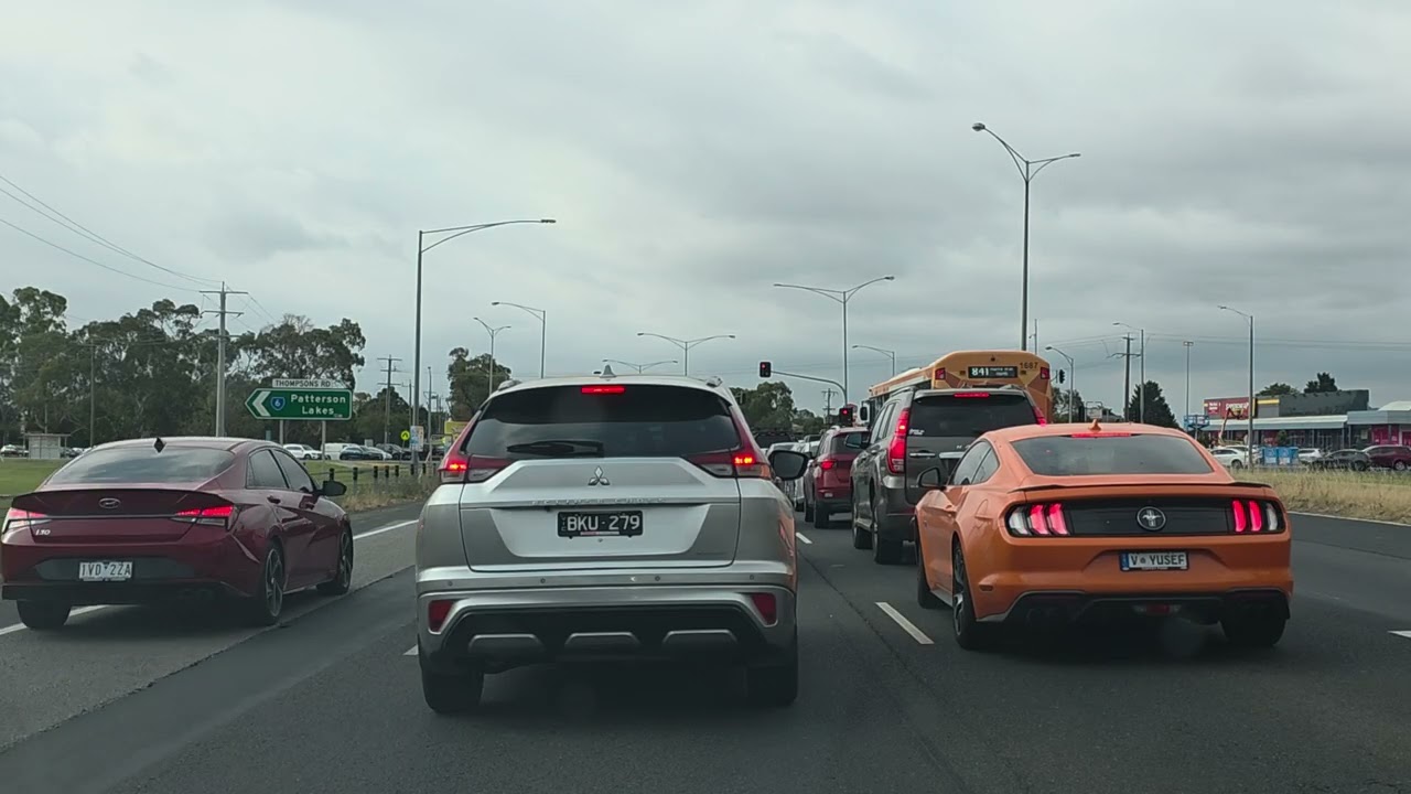 No sound Melbourne drive from south to west #melbourne 