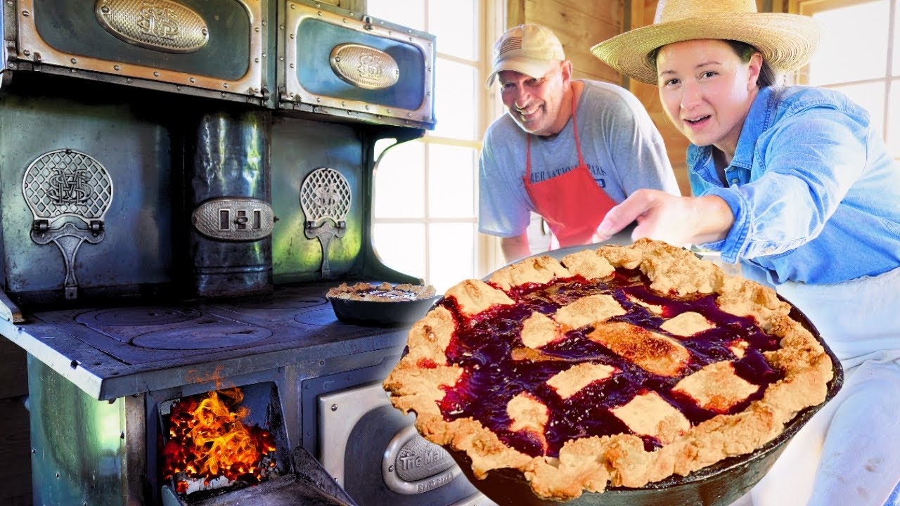 Vinegar Crust? 🔥 Old Montana Wild Huckleberry Pie