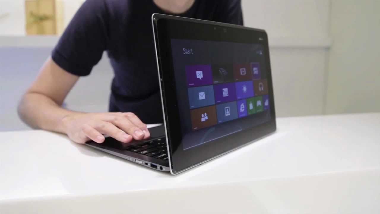 ASUS Taichi dual screen Windows 8 notebook - Computex 2012