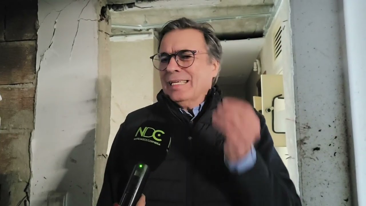 COMO FICOU POR DENTRO O PRÉDIO QUE EXPLODIU EM COIMBRA?