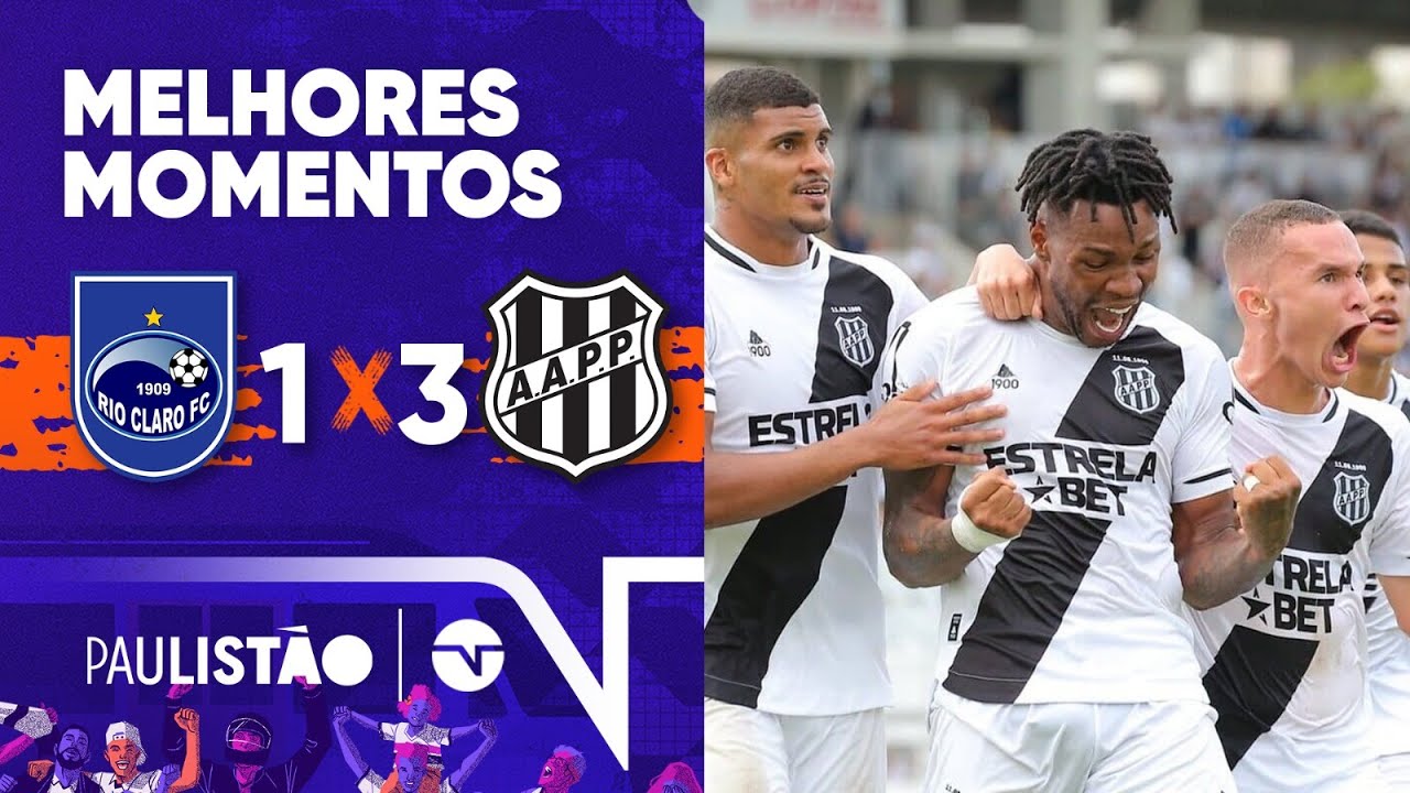 PONTE PRETA VENCE COM GOLAÇO E RETOMA LIDERANÇA! RIO CLARO 1 X 3 PONTE PRETA | PAULISTÃO A2 2023