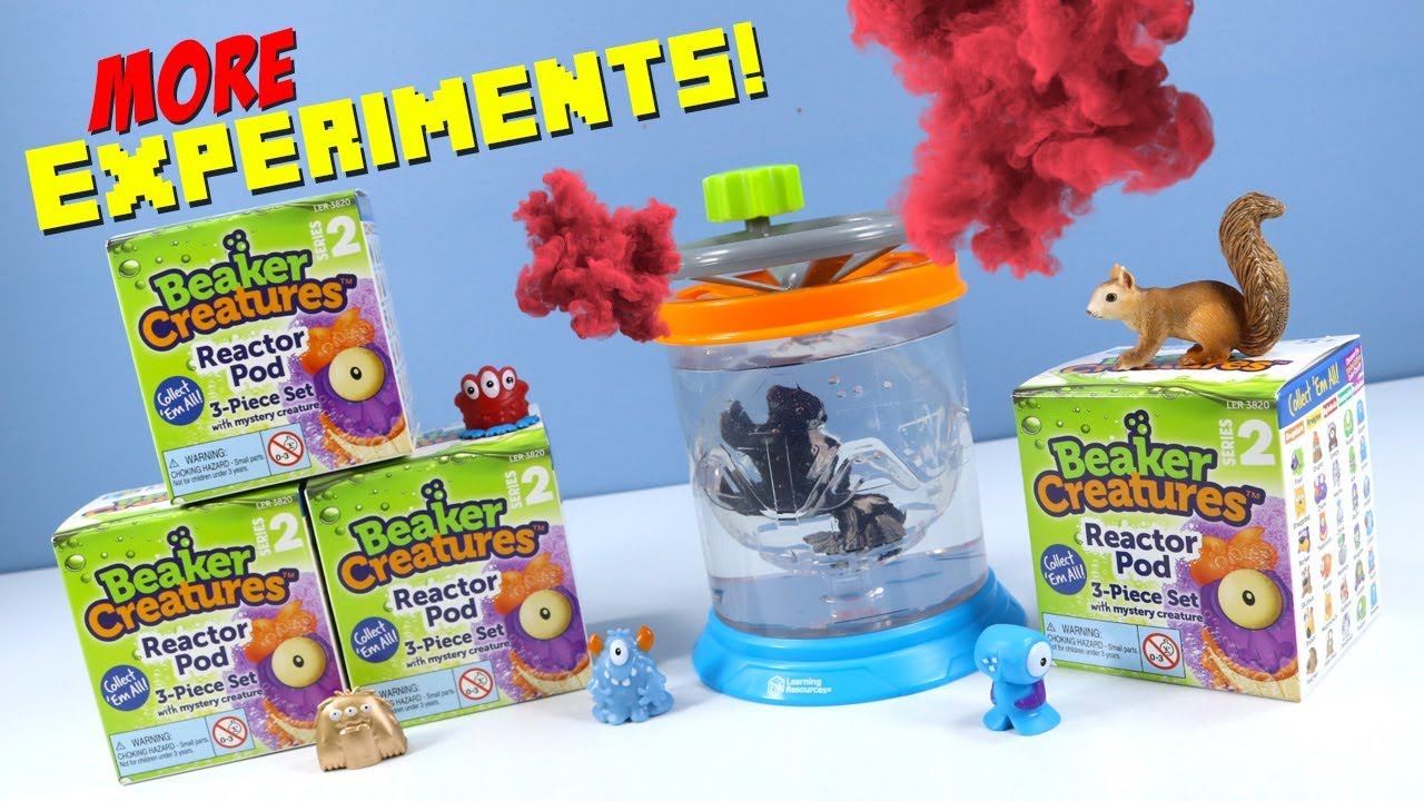 Beaker Creatures Whirling Wave Reactor Toy Review Series 2 STEM Learning Resources