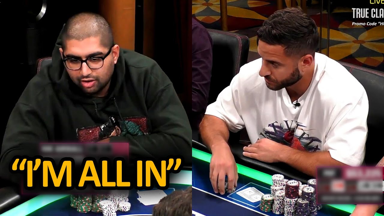 $350,000 In His Stack and He's Barreling With 5 High @Hustler Casino Live