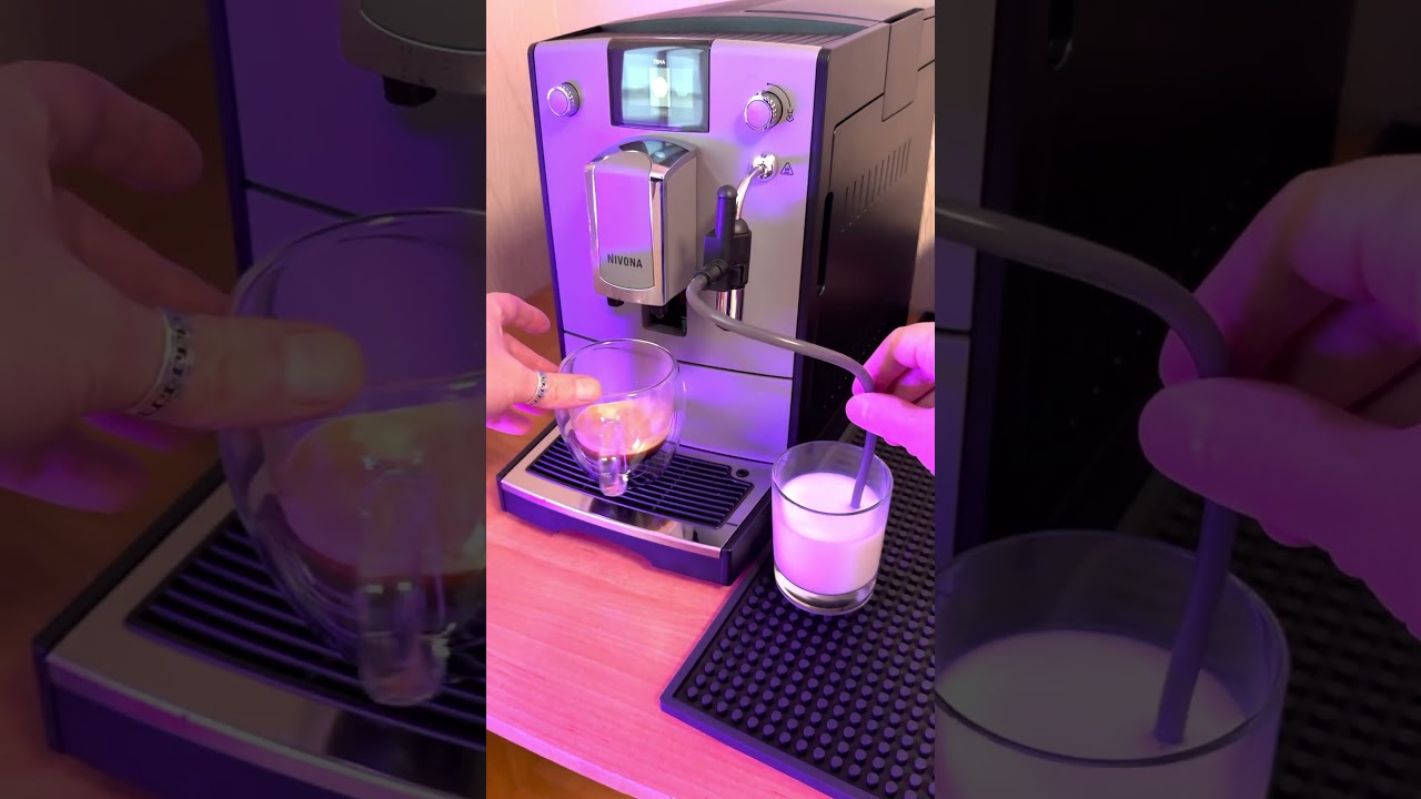 Капучино на Nivona 555. #капучино #cappuccino #кофе #coffee #кофемашина