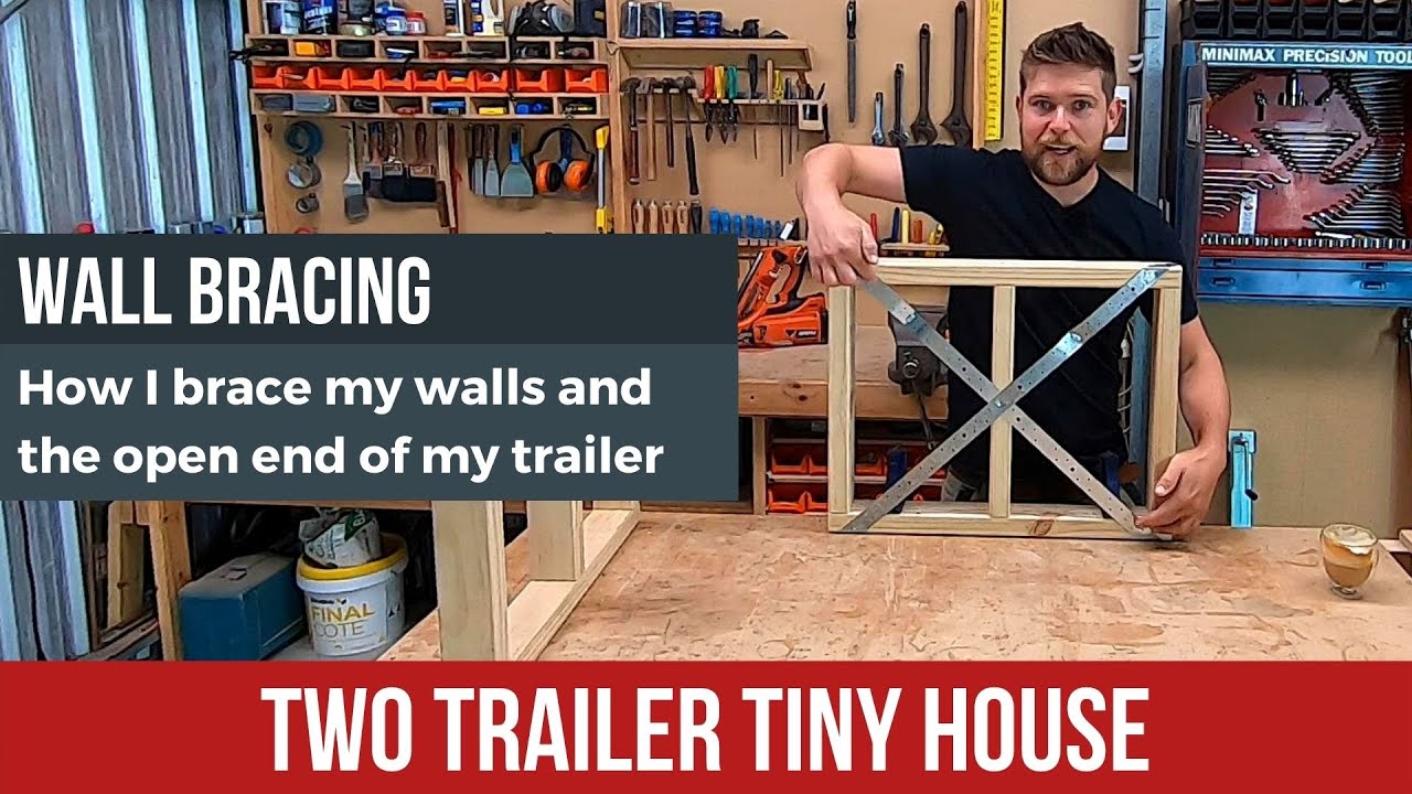 Эпизод 14 — Укрепление стен и открытого конца моего основного трейлера — Обновление сборки крошеч...