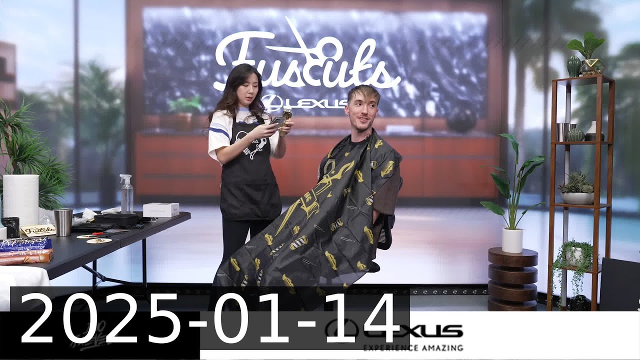 [2025-01-14] SURPRISE FUSCUTS WITH ELLUM AT THE 100T COMPOUND WITH LEXUS #Lex... [FUSLIE TWITCH VOD]