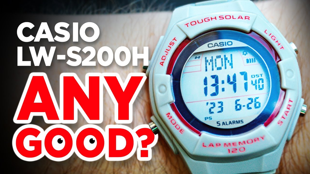 #CASIO LW-S200H Sports Digital Watch - Is it any good?