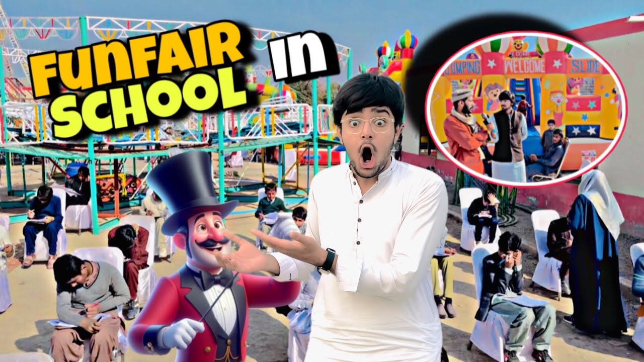 Funfair At Dar_e_Arqam school 🏫🎎 Bachon nw bhut enjoy kia 😍