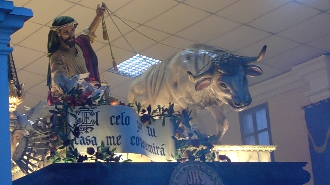 Salida de Jesús Nazareno de la Caída, Templo de San Bartolome Becerra A.G.