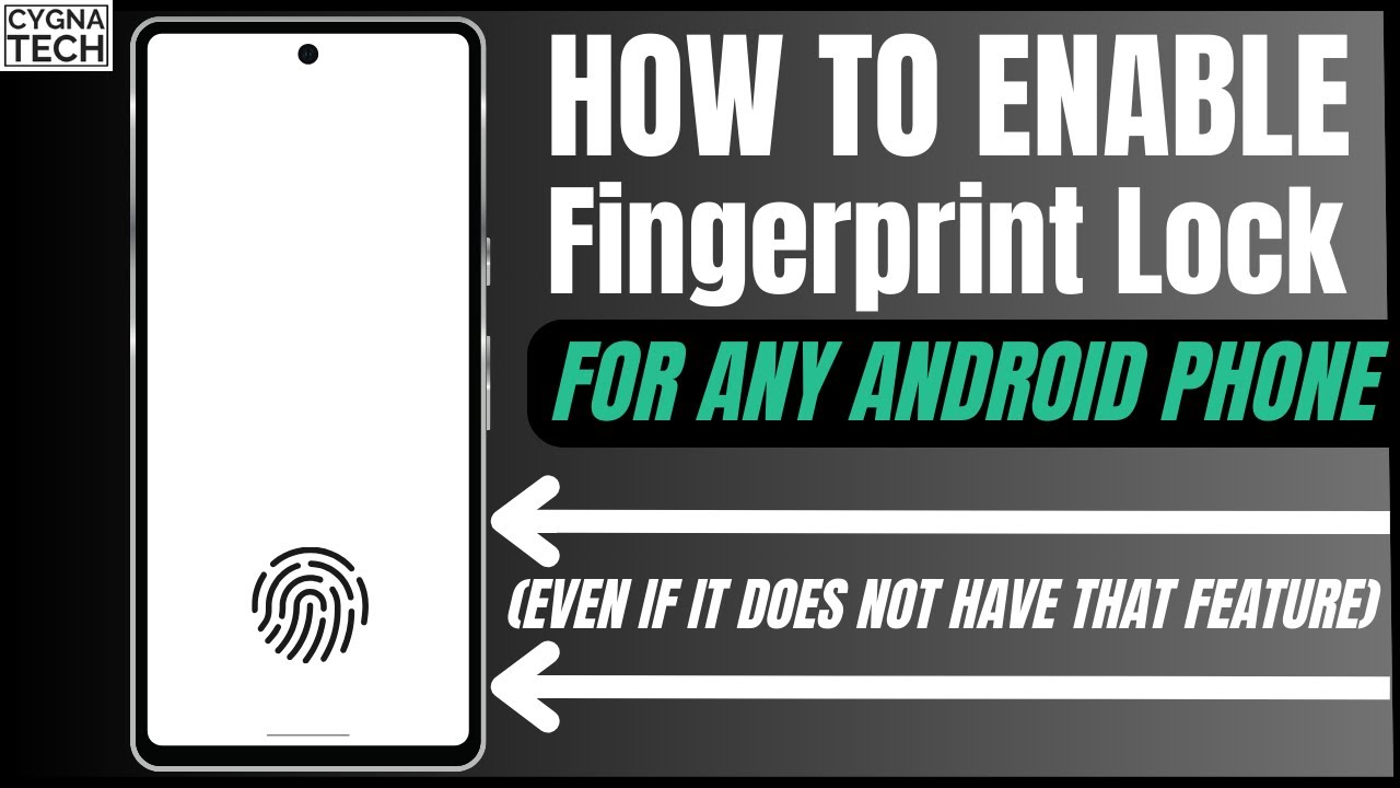 How To Apply Screen Fingerprint Lock For Any Android Phone | 100% Secure & Working