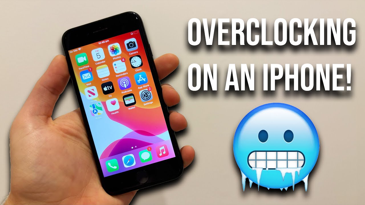 i overclocked an iphone... sorta