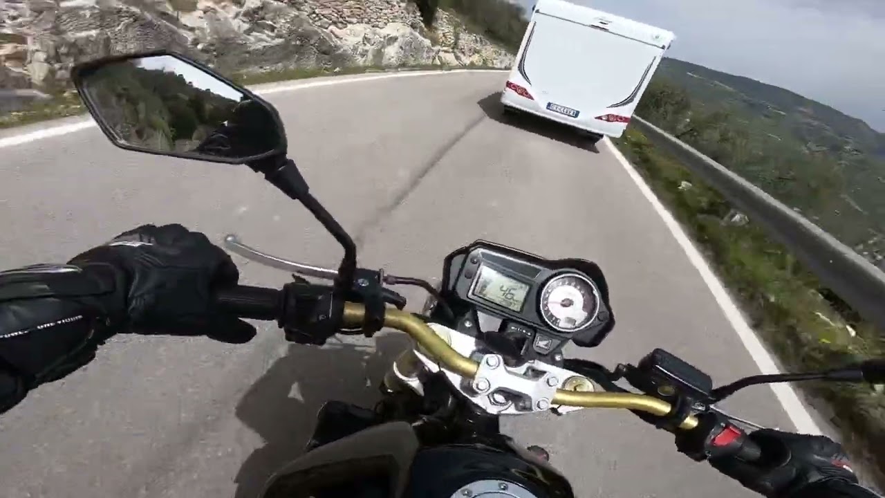 Gargano | Monte Sant’Angelo - Mattinata a bordo del Calabrone #hornet600 Mivv xCone NO DB KILLER