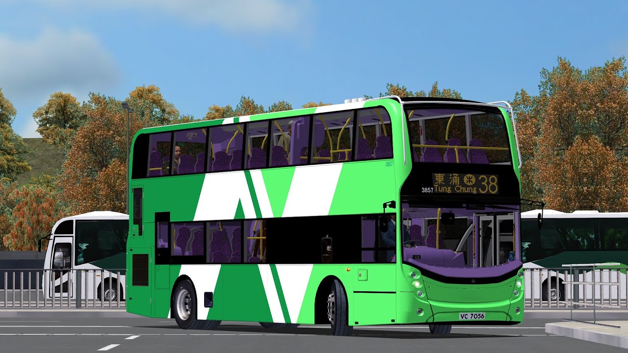 [OMSI2]E400 大嶼山巴士Rt.38 逸東邨↺東涌站巴士總站