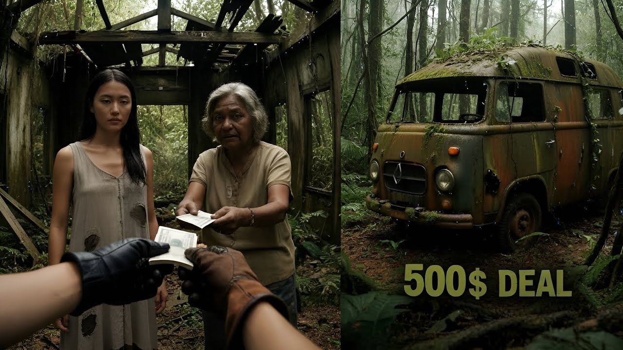 ASMR Full Restoration of Olive Green Mercedes-Benz O319 Camper 1960 | Abandoned to Legendary