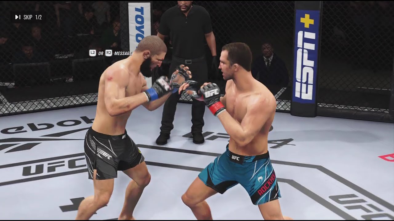 Khamzat Chimaev vs Luke Rockhold EA SPORTS™ UFC® 4