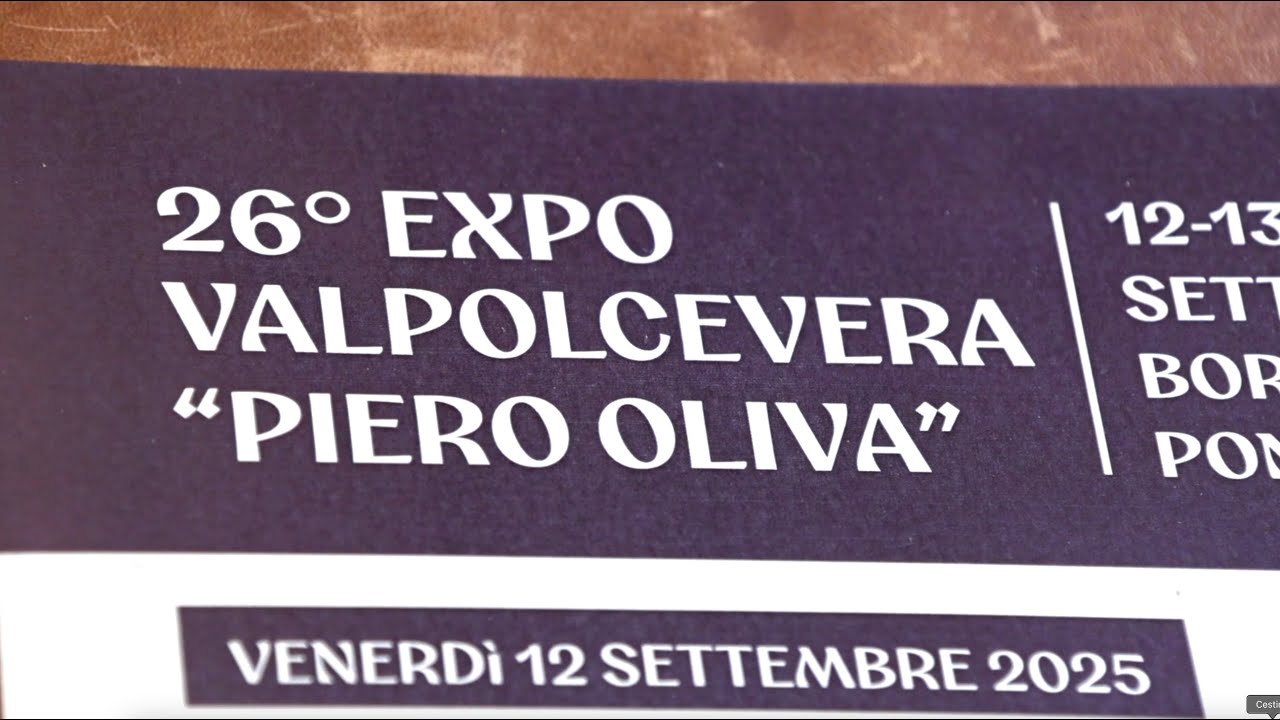 Presentazione 26esima edizione Expo Valpolcevera