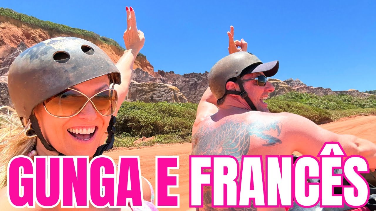 VLOG Praia do GUNGA e Praia do FRANC&Ecirc;S (em Macei&oacute;) com PRE&Ccedil;OS l O que LEVO para PRAIA + LOOK do DIA
