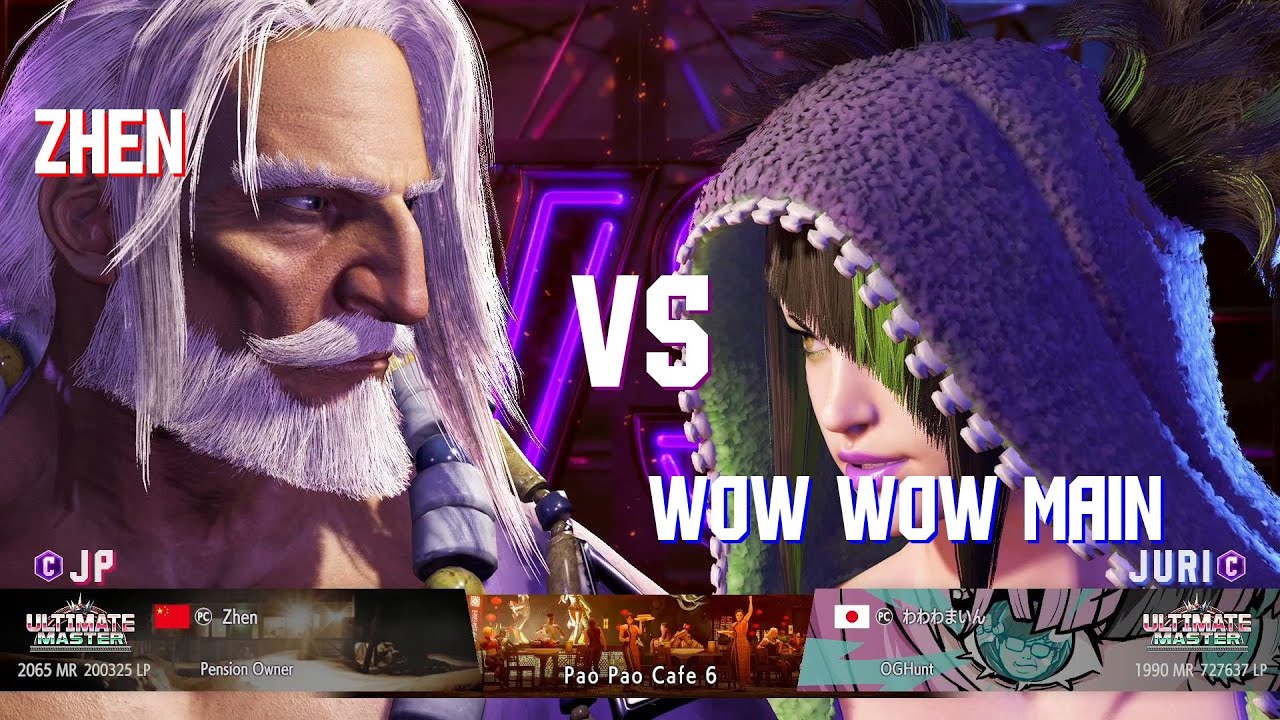 SF6 Zhen (JP Classic) Vs Wow wow main (Juri Classic)