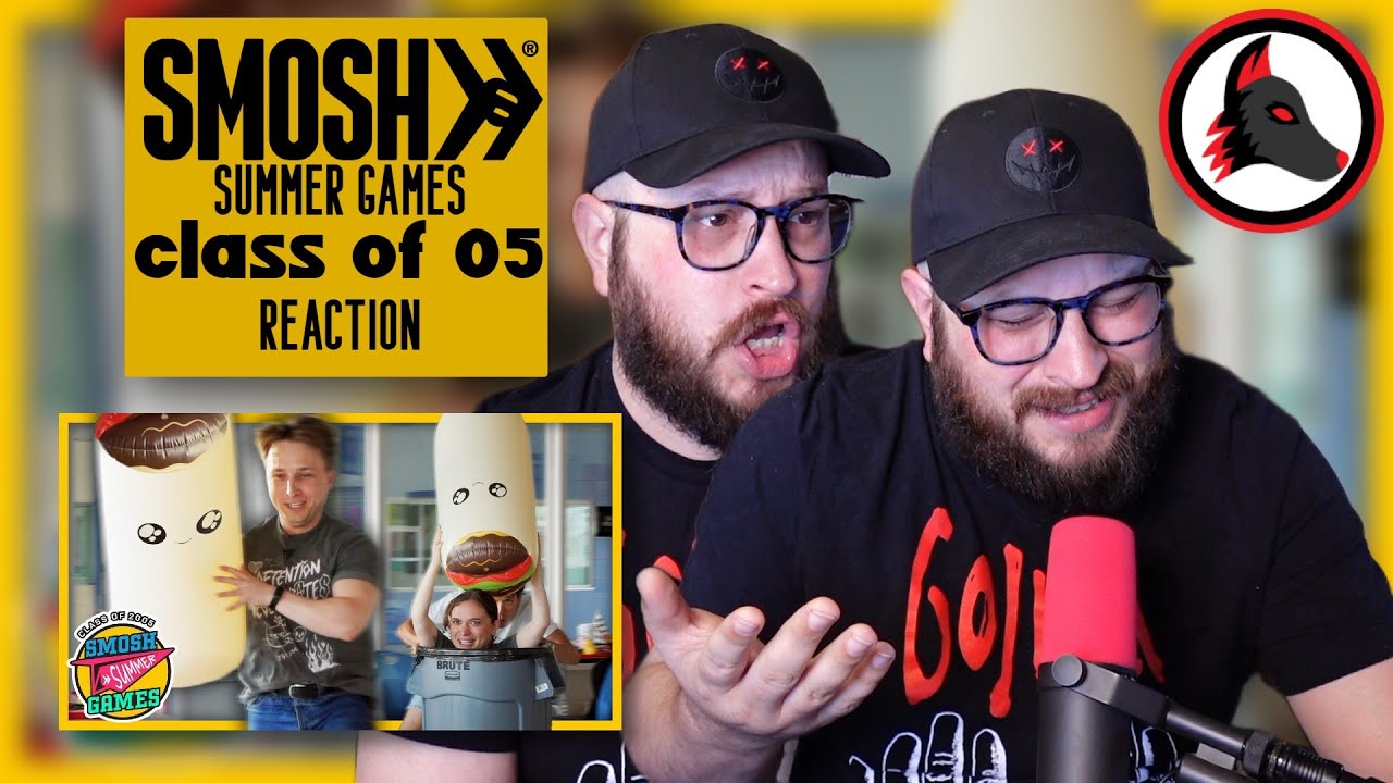 Its Time to Du Du Dual! GIANT Throw Throw Burrito | Smosh Summer Games: Class of 2005 Reaction!