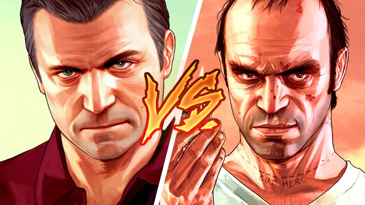 MICHAEL vs TREVOR!!! Czyli GTA 5!