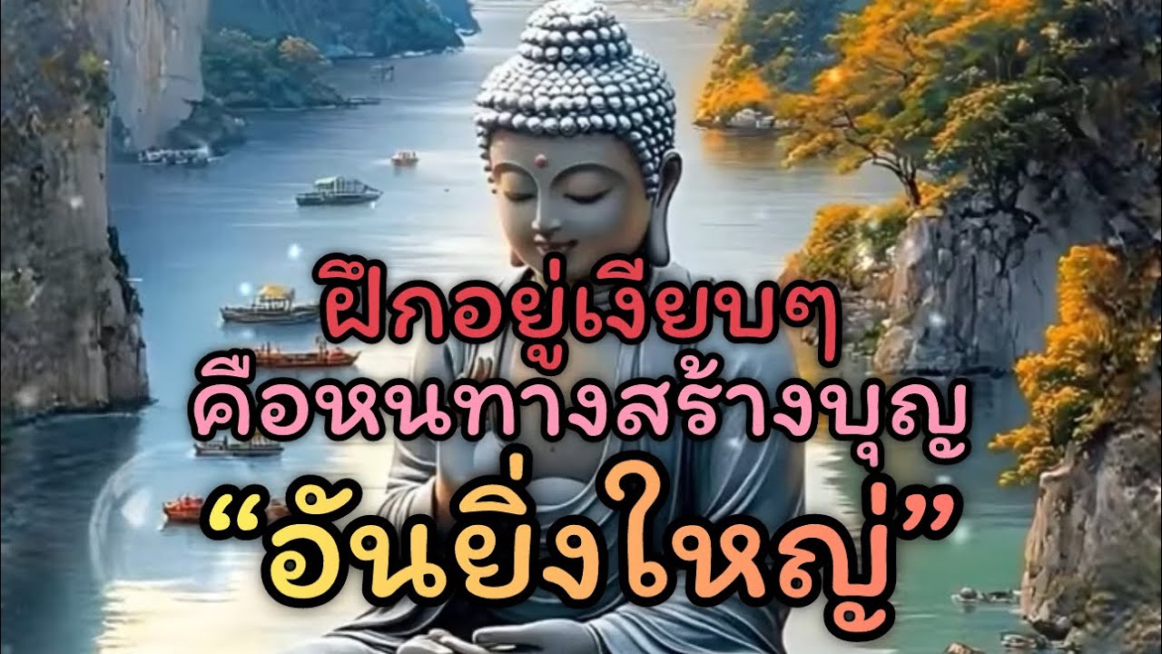 ฝึกอยู่เงียบๆในมุมของตนเอง คือการสร้างบุญที่ยิ่งใหญ่☘️❤️#dhamma #ธรรมสอนใจ #mindset #motivation 