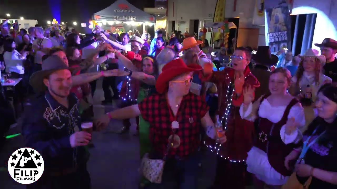 samenvatting van zanger Gunther .F  op karnaval ledeberg Gent op 27 feb 2026