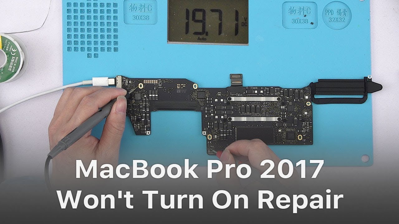 MacBook Pro 2017 Won't Turn On Troubleshooting Guide