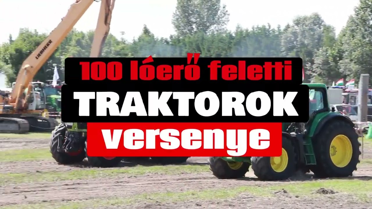 Kilencedik alkalommal rendeztek traktorshowt Zákányszéken.