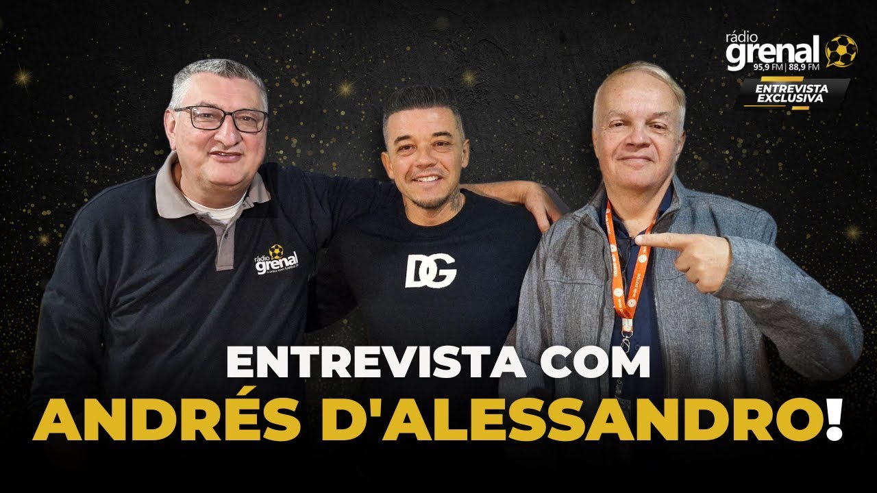 ENTREVISTA EXCLUSIVA COM ANDRÉS D'ALESSANDRO