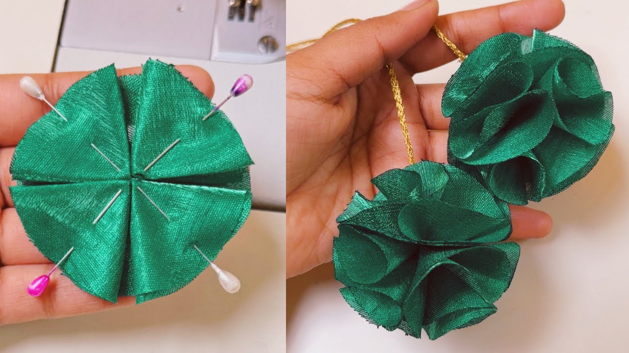 How to Make Blouse Latkan with Clothes | Latkan Banane ka Tarika | How to Attach Latkan in Dori