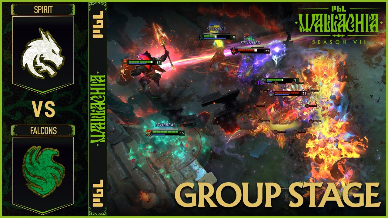 FALCONS vs SPIRIT - HIGHLIGHTS - PGL Wallachia Season 7 | DOTA2